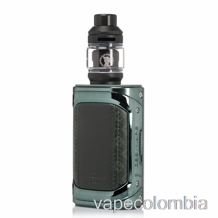 Kit Completo De Vapeo Geek Vape T200 Aegis Touch Starter Kit Verde Negruzco